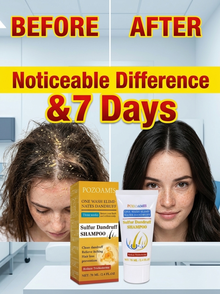 Home Improvement Visualizer - Zachte Zwavelreinigende Shampoo, optimaliseert de conditie