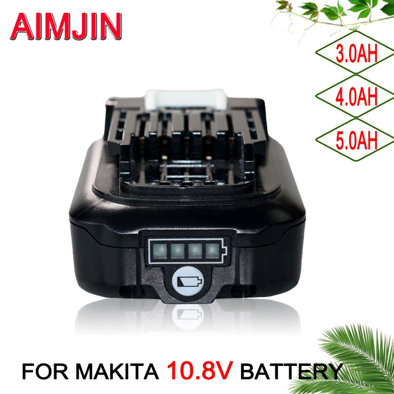 Makita Drill Hp1640 - 10.8V 3000/4000/5000Mah Oplaadbare Li-Ion Batterij Voor