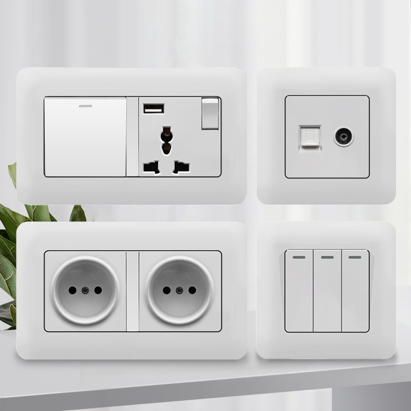 Home Improvement Outlet - Eu Russisch Wit Stopcontact Stopcontact Met