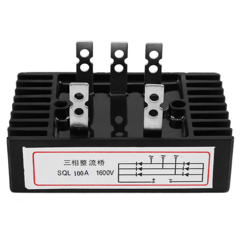 Home Improvement And Supply - SQL100A 1600V Driefasige Diodebruggelijkrichter AC naar