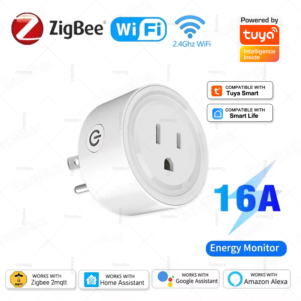 Home Improvement Outlet - Tuya WiFi of Zigbee Smart Socket
