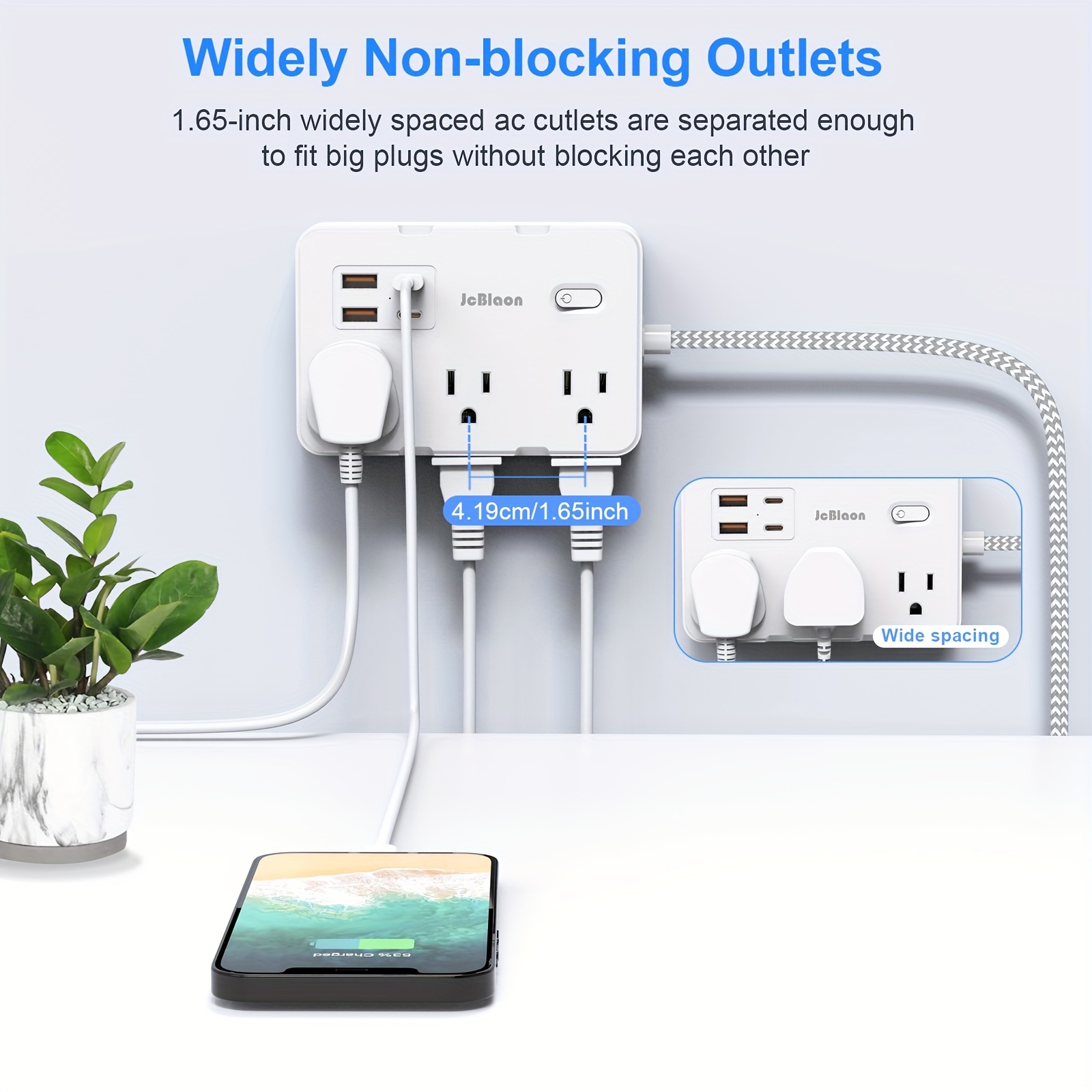 US Plug AC Outlet Multiprise P - Home Improvement Outlet recensie en prijs