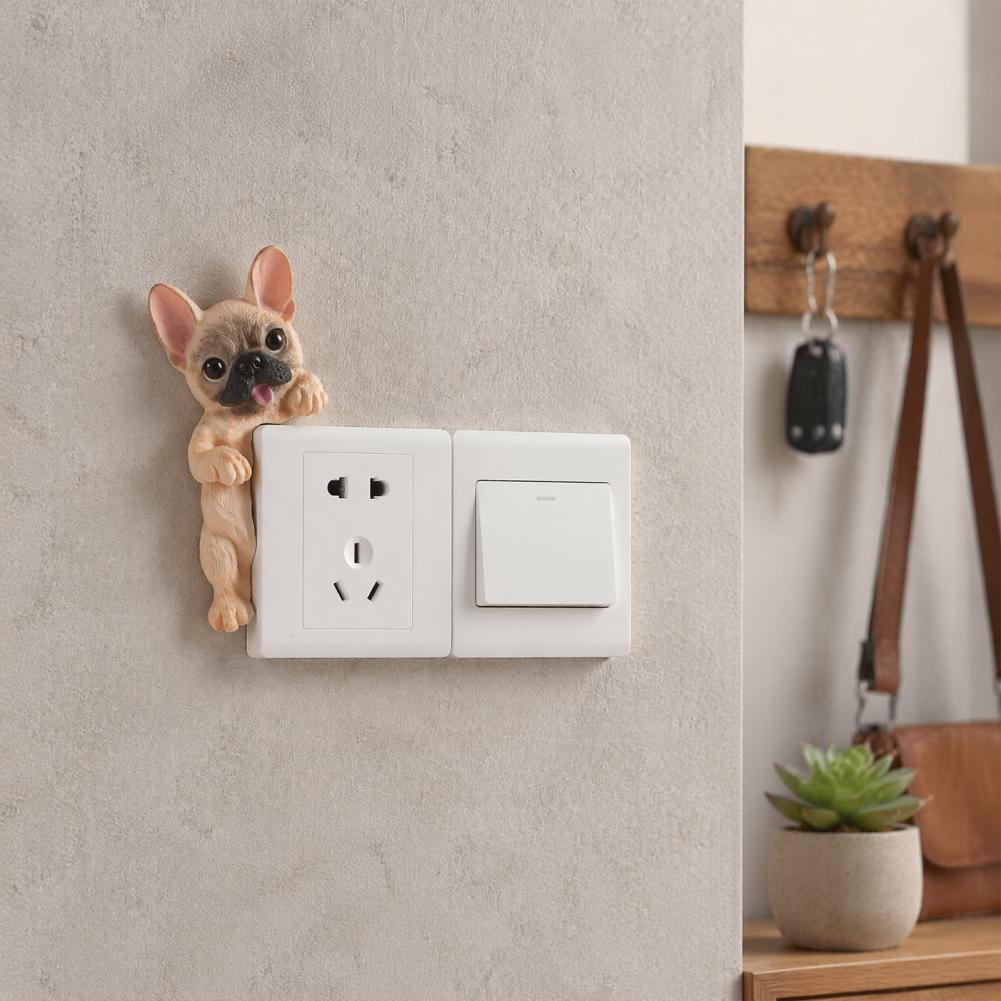 3D Franse Bulldog Hars Lichtsc - Electrical Outlet Cover recensie en prijs