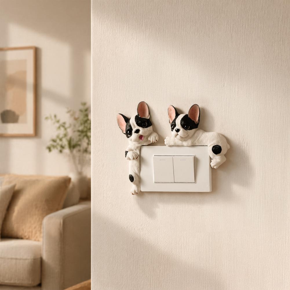 3D Franse Bulldog Hars Lichtsc - Electrical Outlet Cover recensie en prijs