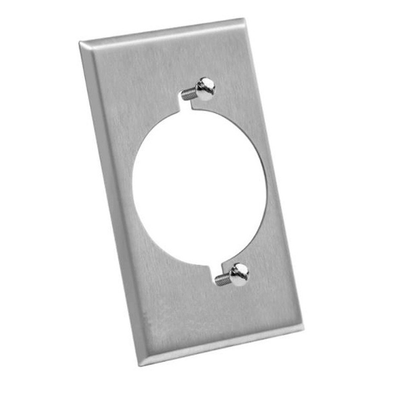Geborsteld roestvrijstalen wan - Electrical Outlet Cover recensie en prijs