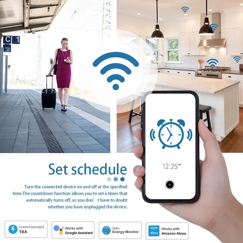 Smart EU-aansluiting WiFi 20A  - Home Improvement Outlet recensie en prijs