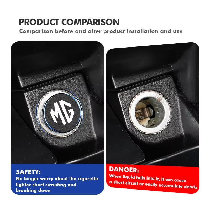 Metal anti-stof stekkerkap aut - Electrical Outlet Cover recensie en prijs