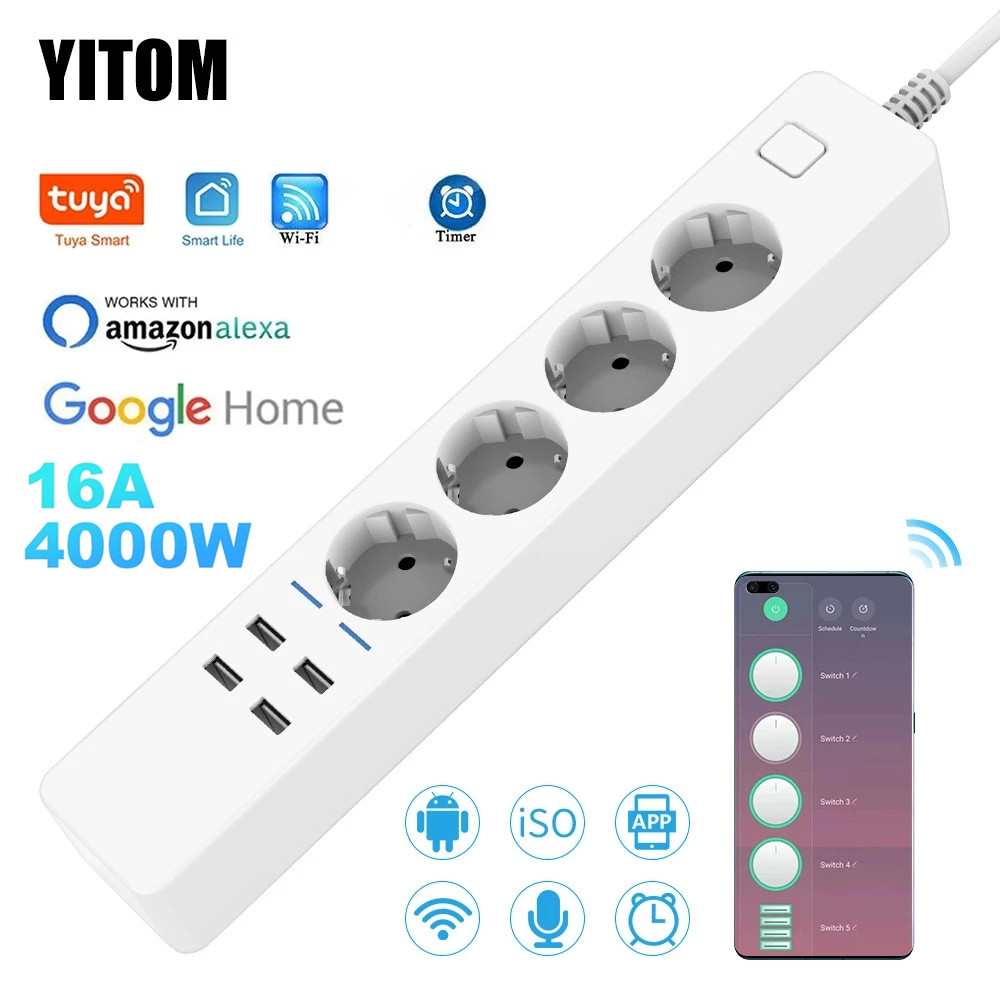 Slimme stekkerdoos Wifi 4 EU-s - Home Improvement Outlet recensie en prijs