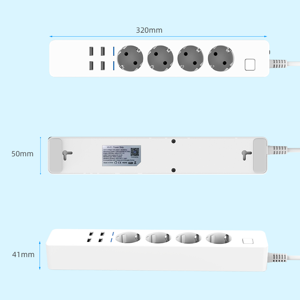 Slimme stekkerdoos Wifi 4 EU-s - Home Improvement Outlet recensie en prijs